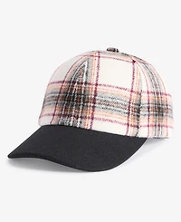 On 34th Plaid Baseball Cap, Macy's Exclusive