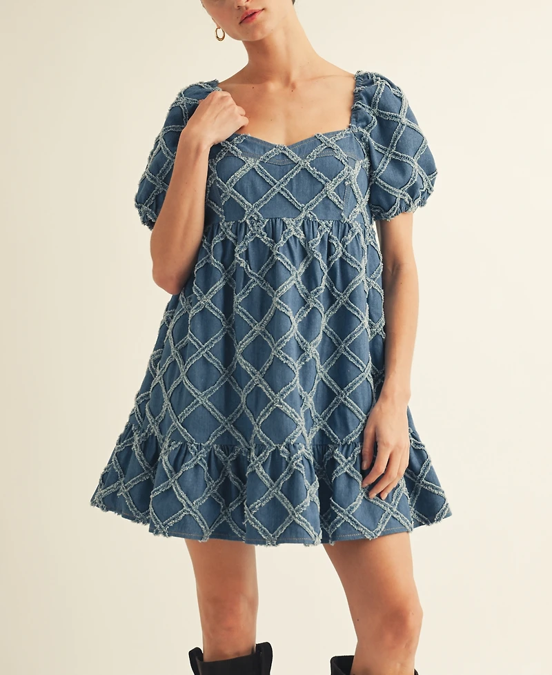 Arose Studio, Inc Women's Levi Babydoll Mini Dress