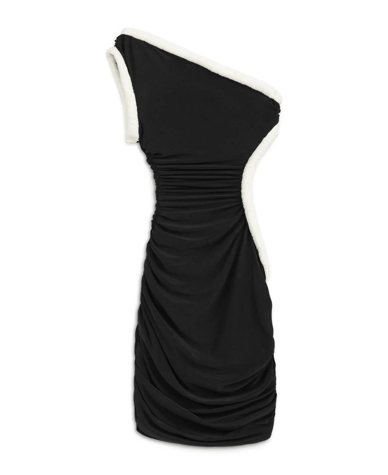 Nocturne Women's Twist & Ruched One-Shoulder Mini Dress