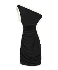 Nocturne Women's Twist & Ruched One-Shoulder Mini Dress