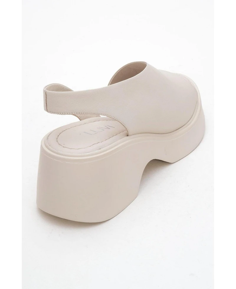 Roy Leather Wedge Sandal (Women)