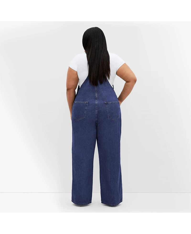 City Chic Women's Pinafore Overall