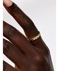 Ana Luisa Gold Band Ring - Eden