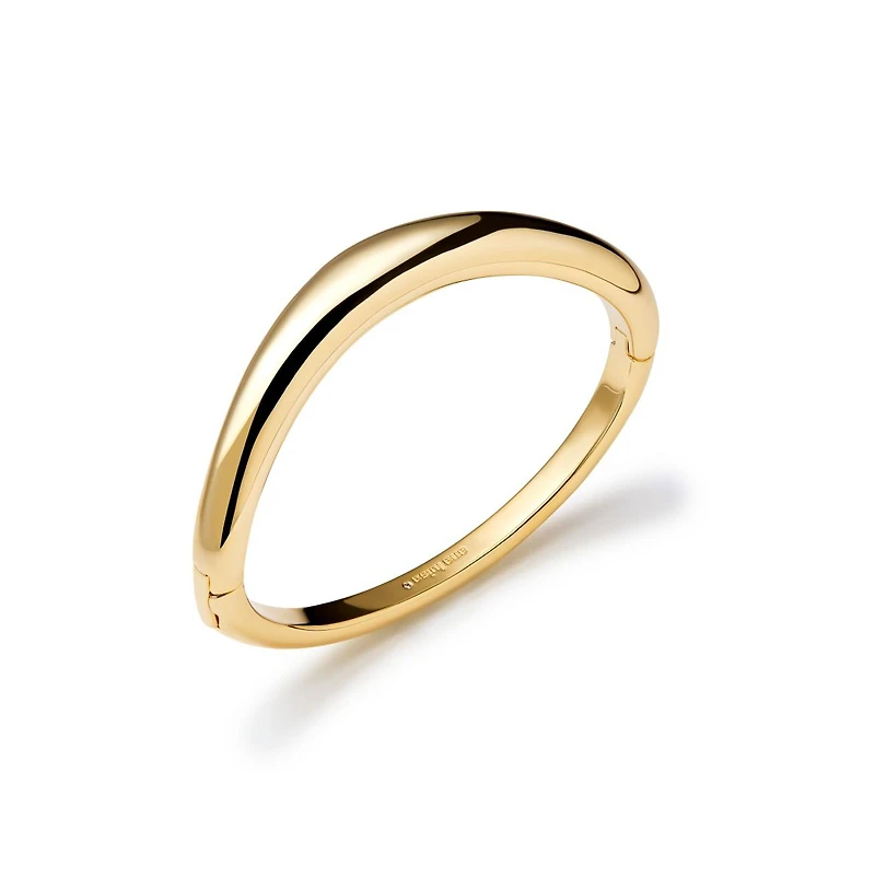 Gold Bangle Bracelet - Talia