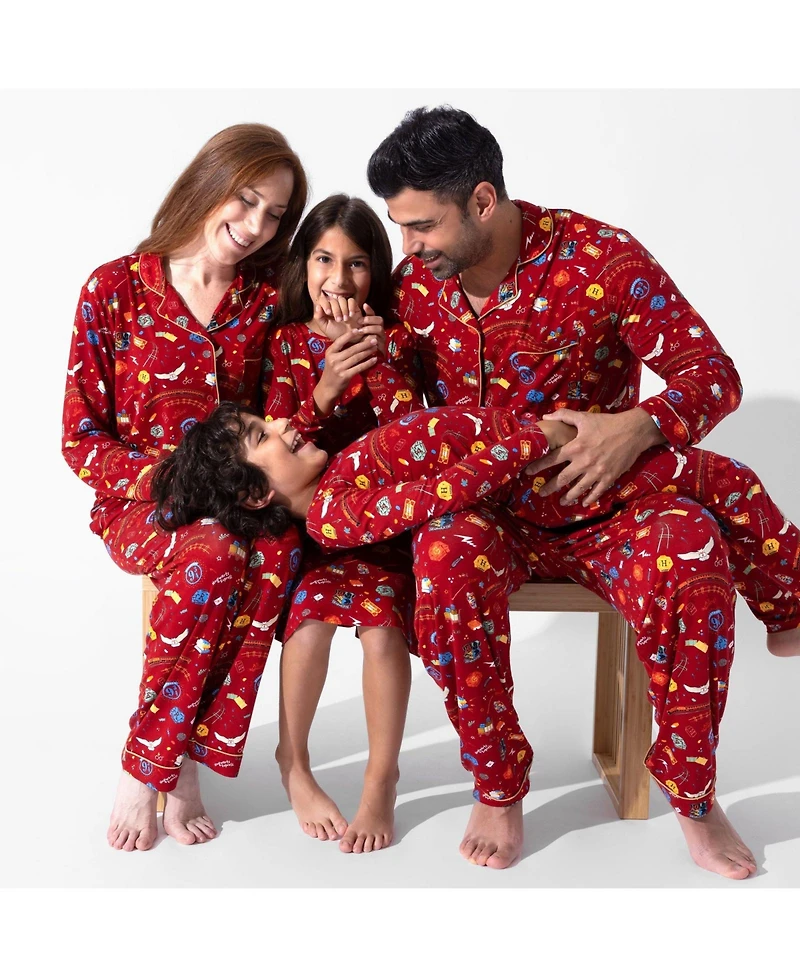 Bellabu Bear Unisex Kids' Hogwarts Express Set of 2 Piece Pajamas