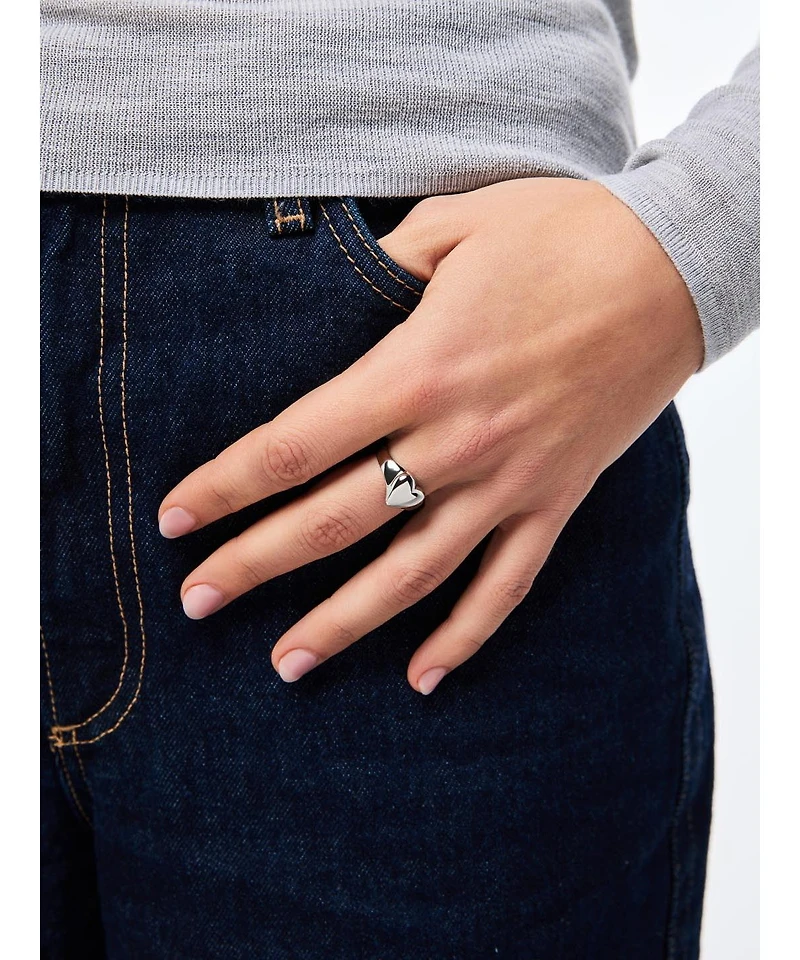 Ana Luisa - Heart Ring - Isla Silver