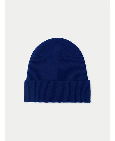 Cashmere Rib Knit Beanie