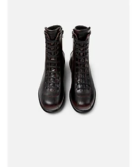 Camper Pelotas Ariel Leather Lace Up Bootie