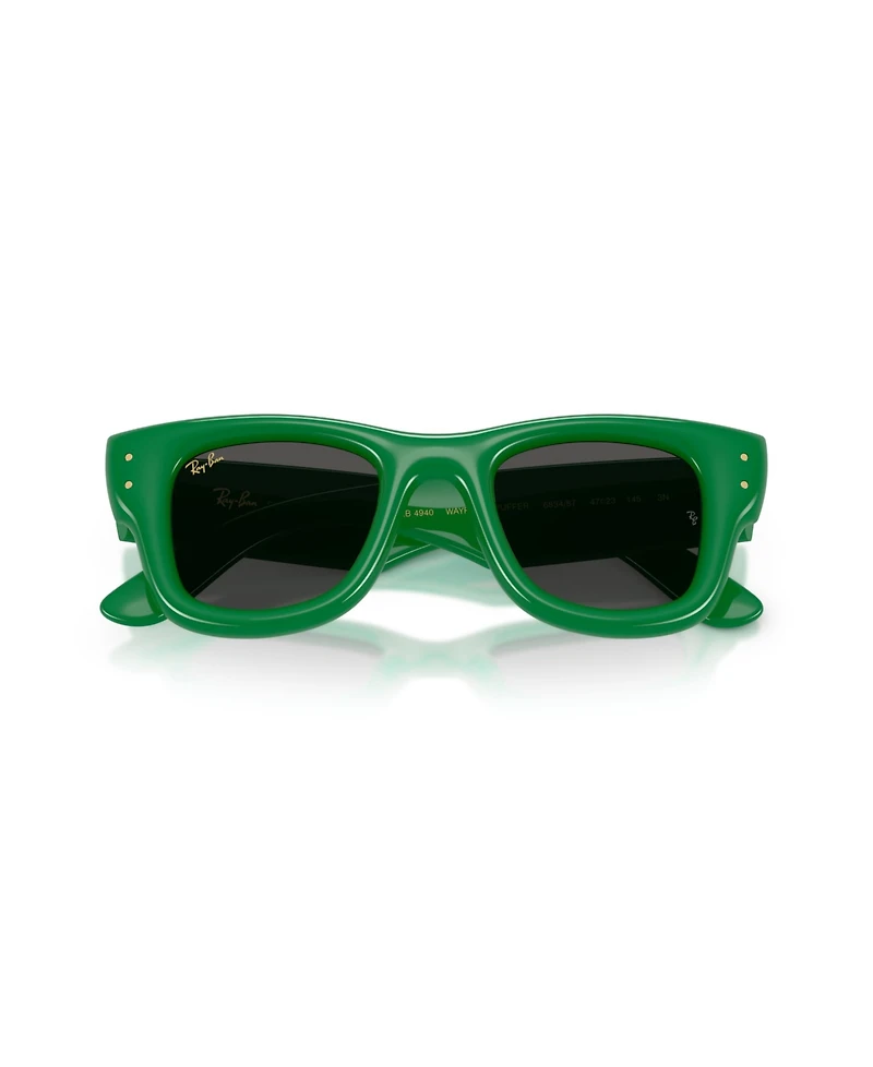 Ray-Ban Unisex Wayfarer Puffer Square Sunglasses, RB4940