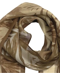 Lauren Ralph Lauren Tonal Leaf Oblong Scarf