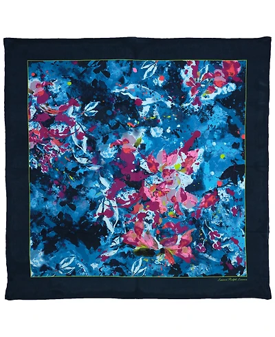 Lauren Ralph Lauren Abstract Floral Square Scarf