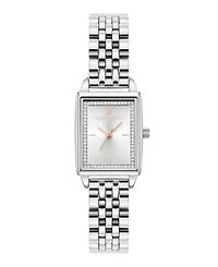 Olivia Burton Women's Quartz Silver-Tone Stainless Steel Bracelet Watch 25.5mm x 20.5mm