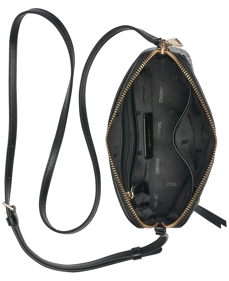 Dkny Bryant Ave Small Logo Top Zip Dome Crossbody