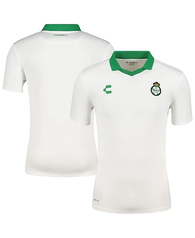 Charly Men's White Santos Laguna Dry Factor Polo Shirt