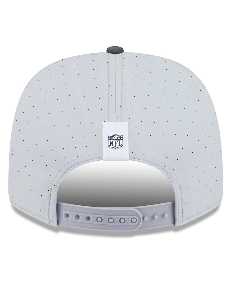 New Era Men's Gray/Graphite Dallas Cowboys 2025 Nfl Training Camp 9SEVENTY Adjustable Hat