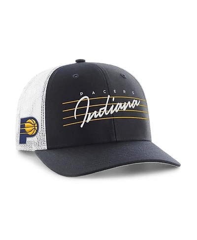 '47 Brand Men's Navy Indiana Pacers Downburst Trucker Adjustable Hat