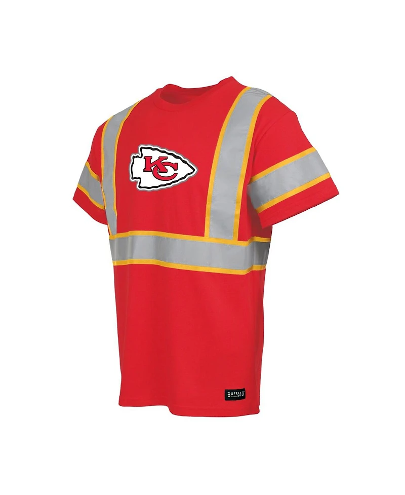 Buffalo Outdoors Men's Red Kansas City Chiefs Safety Heavyweight T-Shirt