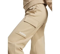 adidas Women's Essentials Fleece Cargo Sweatpants