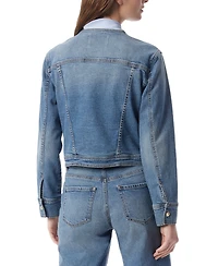Dee Ocleppo Women's Amy Collarless Denim Jacket