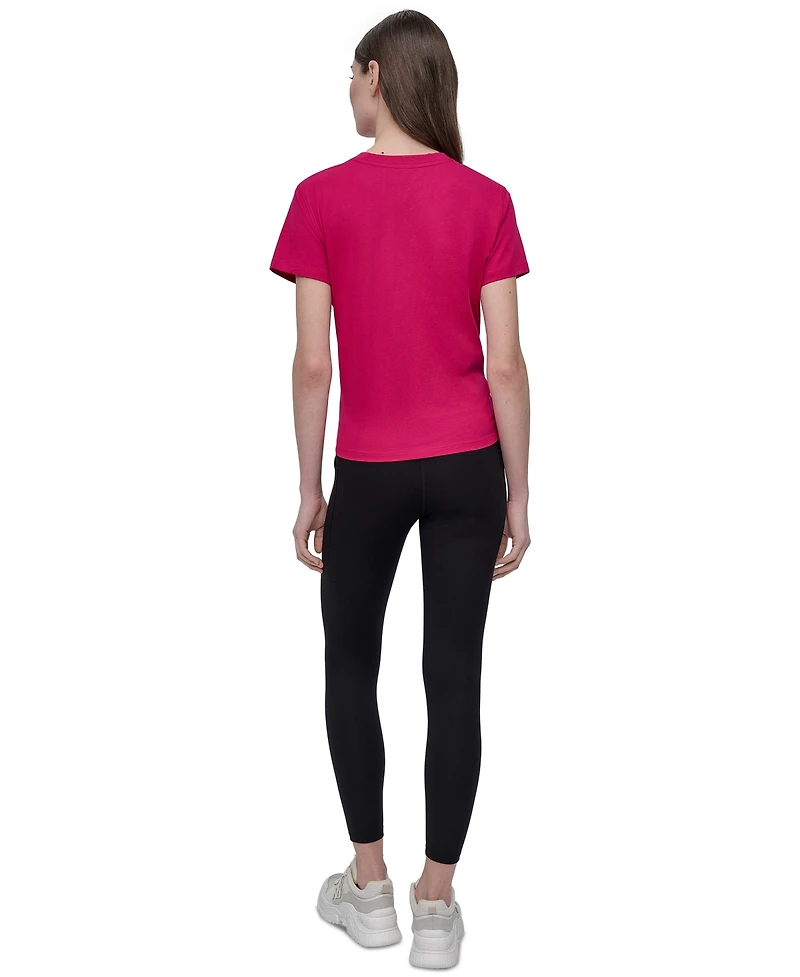 Dkny Women's Studded-Logo T-Shirt