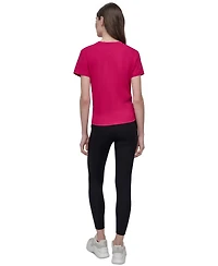 Dkny Women's Studded-Logo T-Shirt