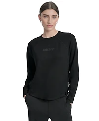 Dkny Women's Highline Scuba Crewneck Pullover