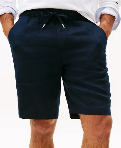 Tommy Hilfiger Men's Relaxed-Fit Linen Shorts
