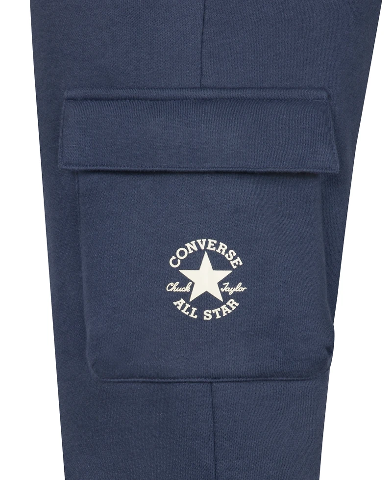 Converse Big Boys Dissected Chuck Patch Fleece Cargo Joggers