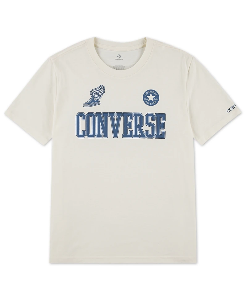 Converse Big Boys Winged Sneaker Chuck Patch T-Shirt