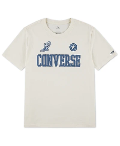 Converse Big Boys Winged Sneaker Chuck Patch T-Shirt