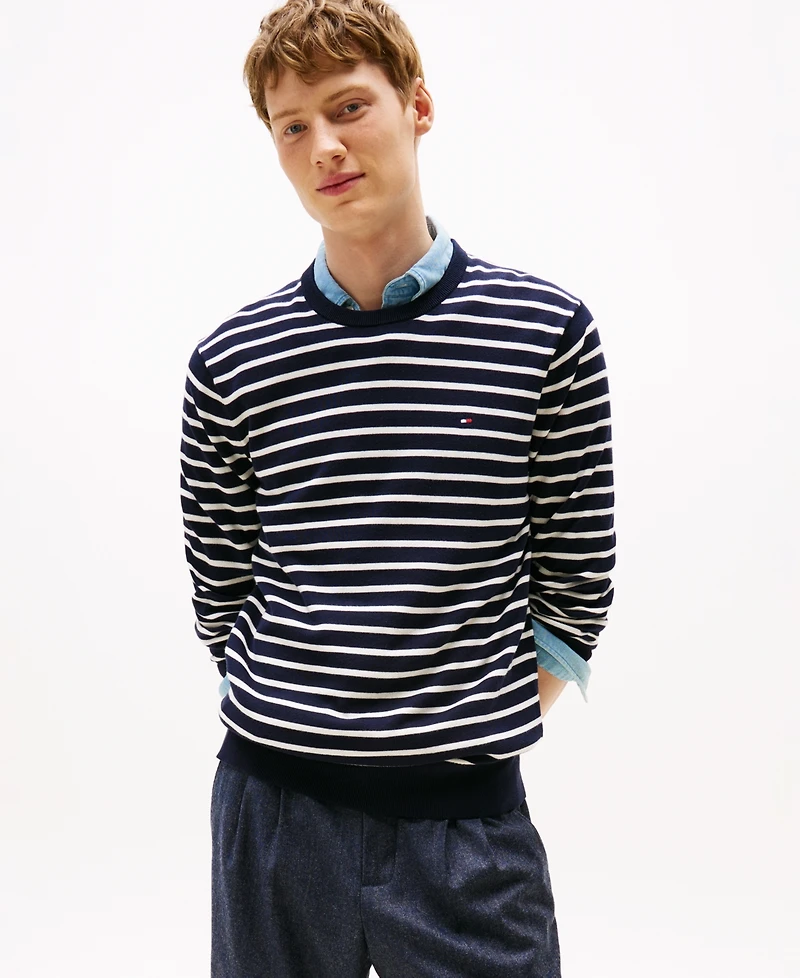 Tommy Hilfiger Men's Essential Crew Neck Sweater