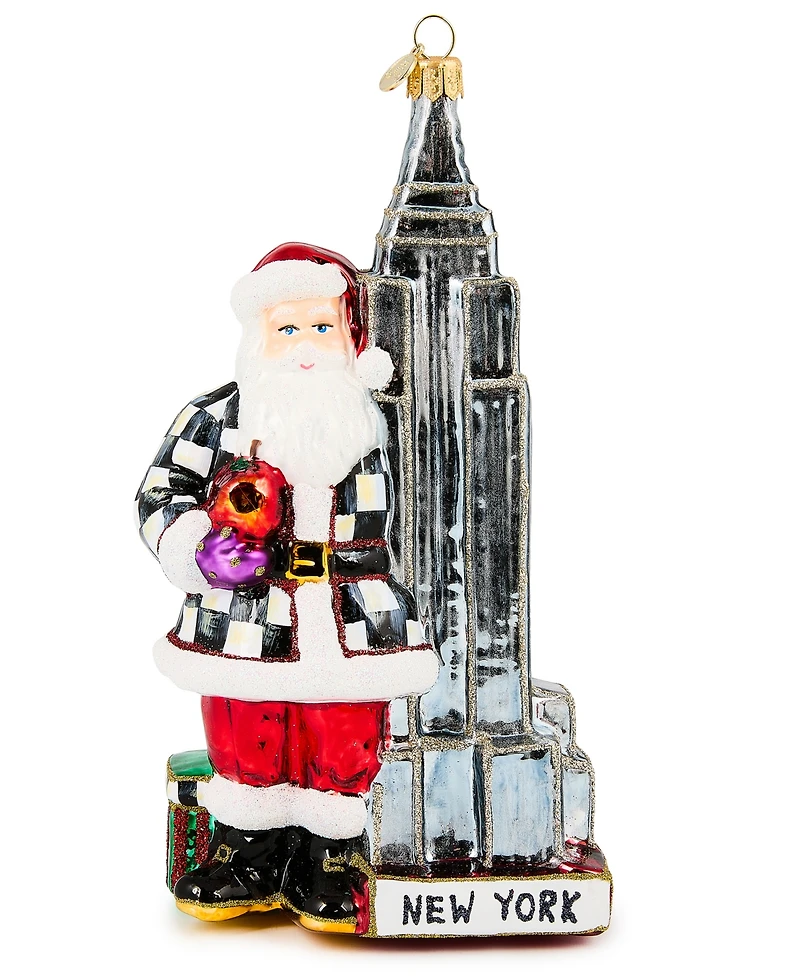 MacKenzie-Childs Empire State Building Ornament