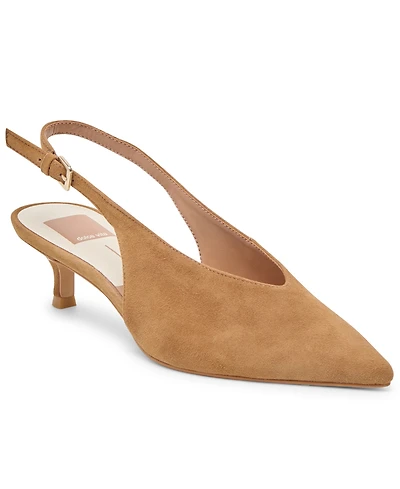 Dolce Vita Women's Alenna Kitten-Heel Slingback Pumps