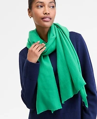 On 34th Solid Everyday Wrap Scarf, Macy's Exclusive