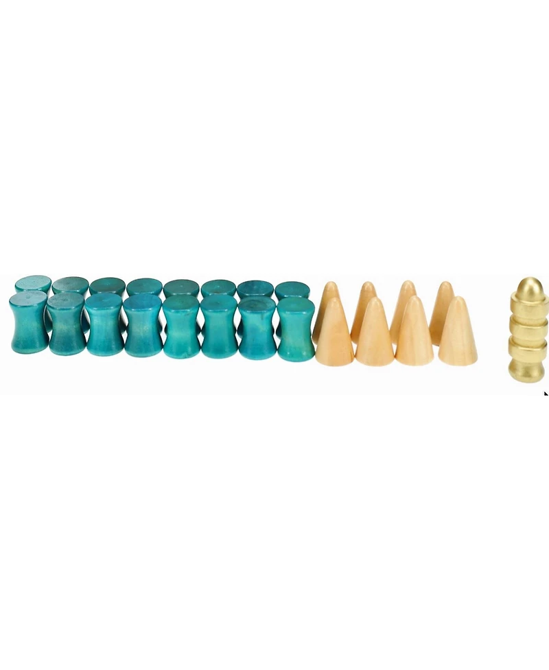 We Games Replacement Wooden Game Pieces for King's Table, Tablut Viking Strategy Games