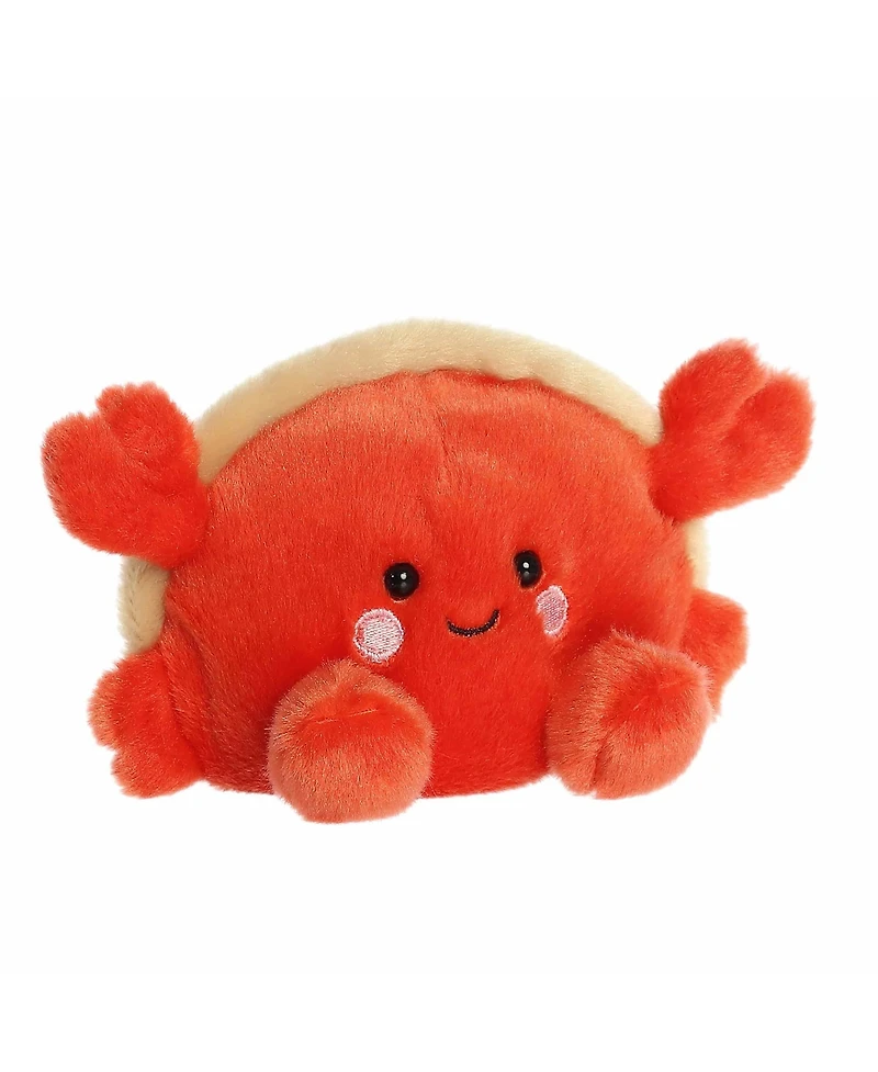 Aurora Mini Tide Hermit Crab Palm Pals Adorable Plush Toy Red 5"