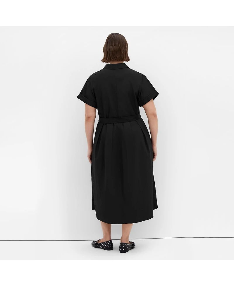 City Chic Women's Elly Shirt Dress