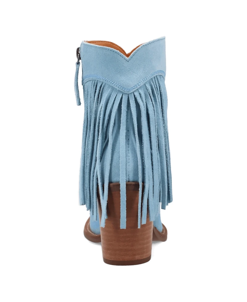 Dingo Women's Wild Sage Leather Bootie