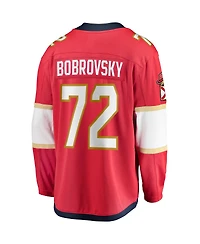 Fanatics Men's Sergei Bobrovsky Red Florida Panthers Breakaway Player Jersey