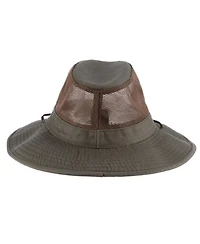 Dorfman Pacific Men's Mesh Safari Hat