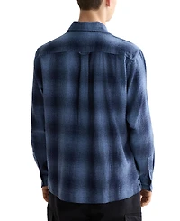 Scotch & Soda Men's Relaxed Fit Long Sleeve Button-Front Shadow Shirt