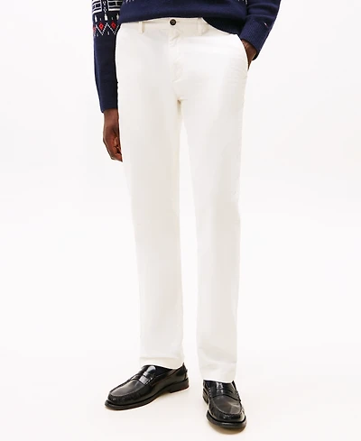 Tommy Hilfiger Men's Denton Slim Straight Fit Corduroy Chinos