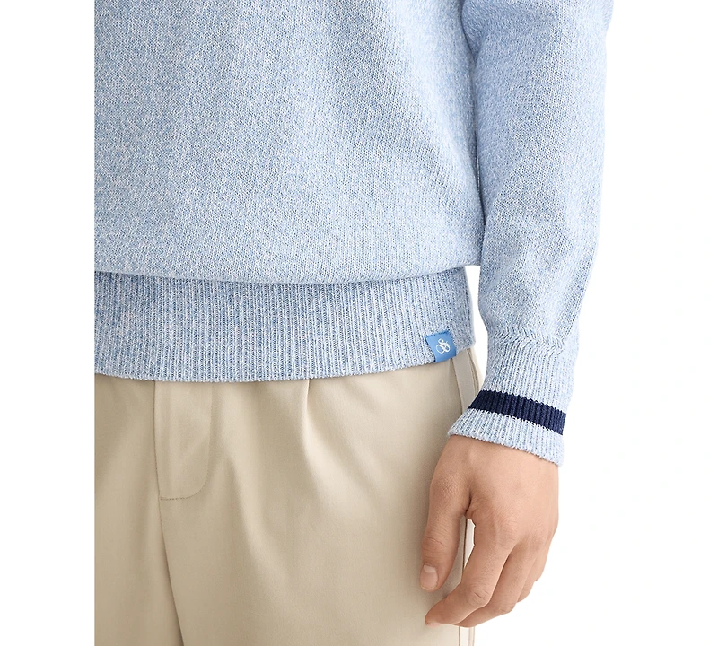 Scotch & Soda Men's Long Sleeve Melange Crewneck Sweater