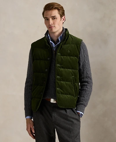 Polo Ralph Lauren Men's Quilted Corduroy Vest