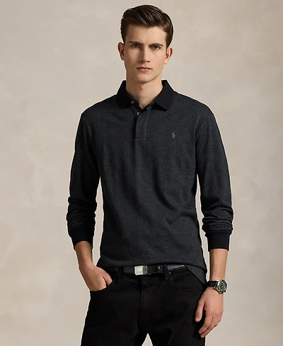 Polo Ralph Lauren Men's Classic-Fit Glen Plaid Jersey Shirt