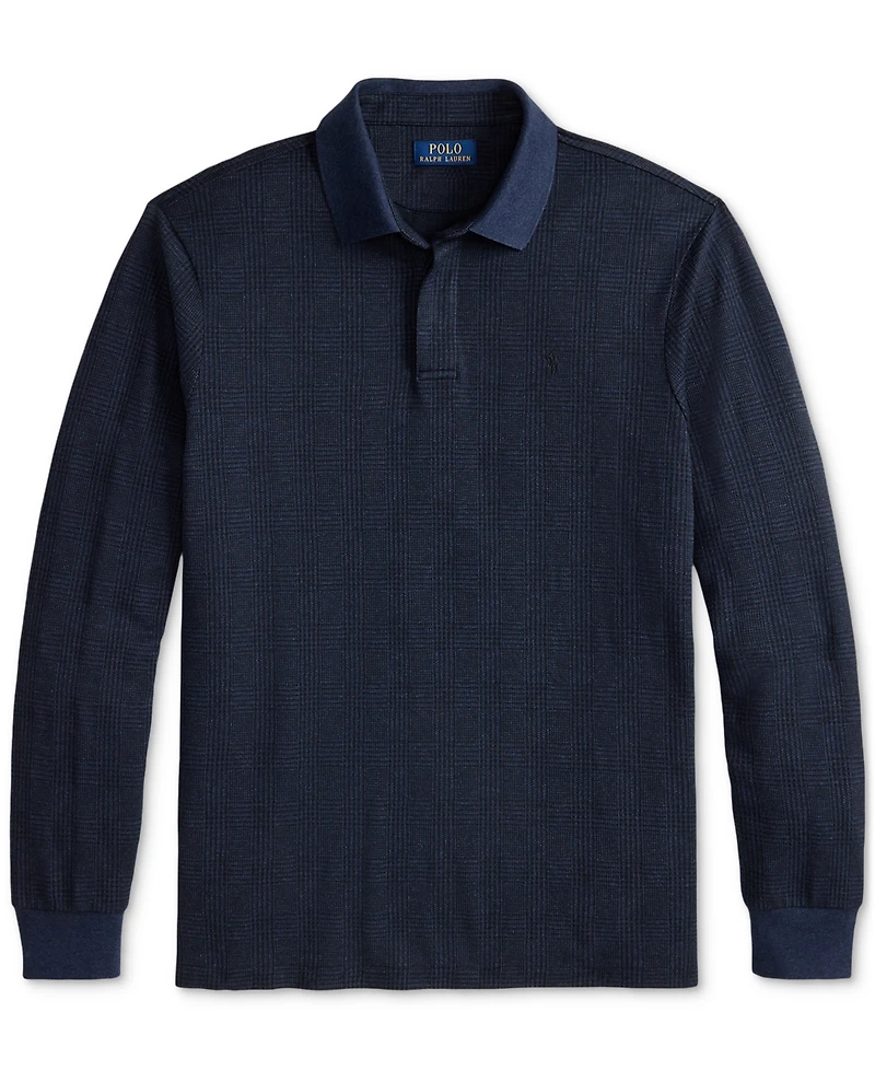 Polo Ralph Lauren Men's Classic-Fit Glen Plaid Jersey Shirt