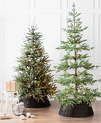 Balsam Hill ft Pre-Lit Alpine Balsam Fir Tree