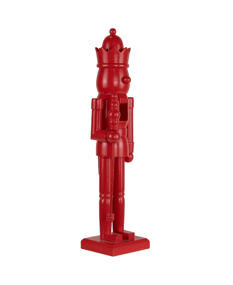 Northlight 15" Nutcracker King with Crown and Scepter Standing Christmas Figure