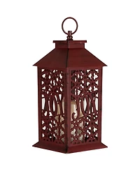 Northlight 11" Snowflakes Joy Christmas Candle Lantern