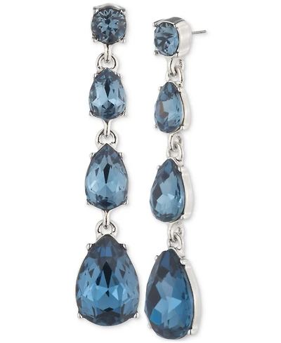 Givenchy Crystal Linear Earrings